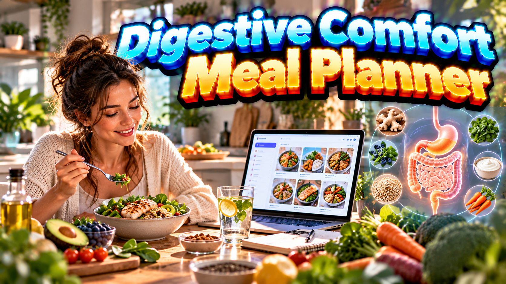 Digestive Comfort Meal Planner — Build Gentler Personalized preview