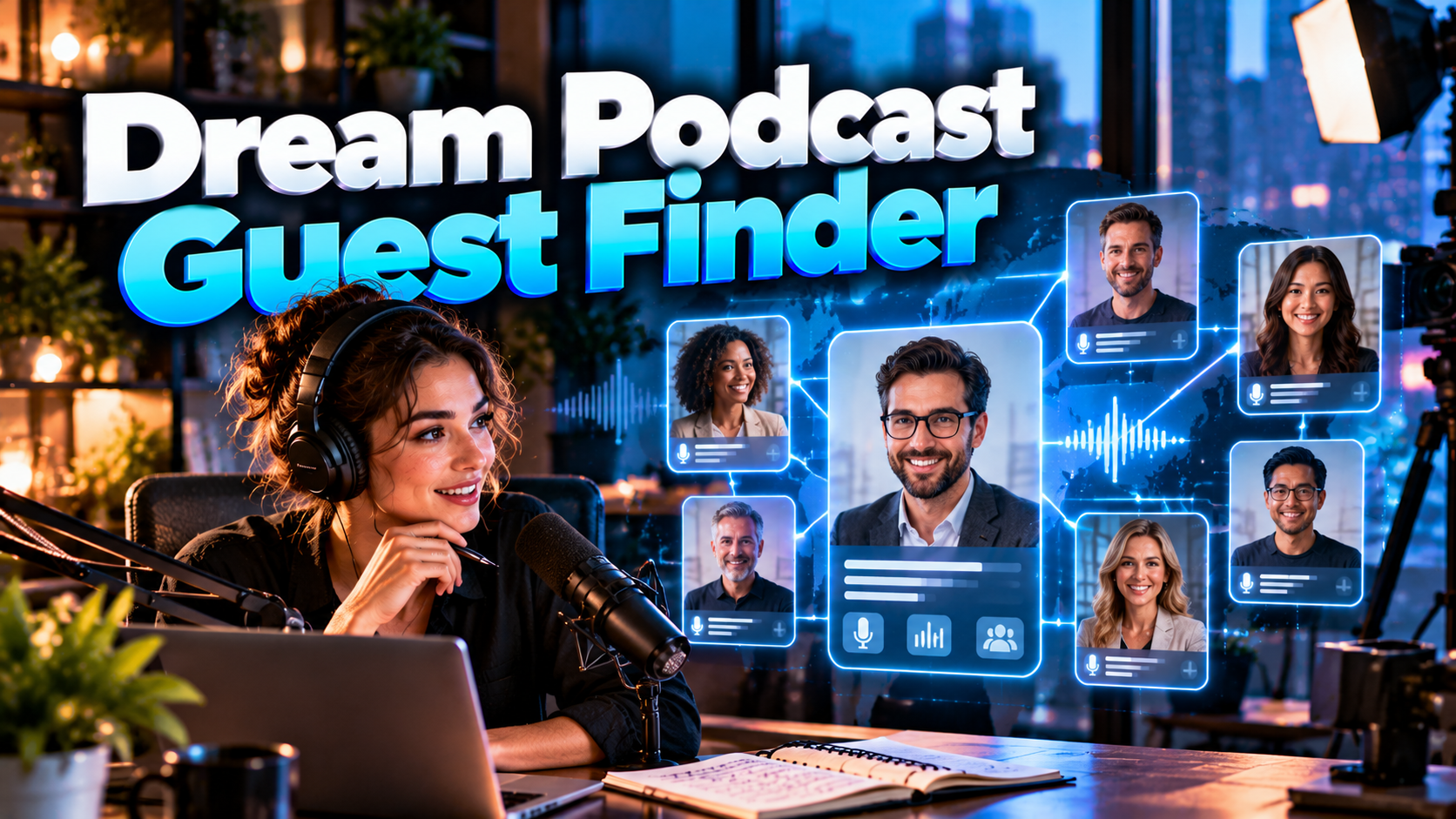 Dream Podcast Guest Finder — Discover Relevant Guests preview