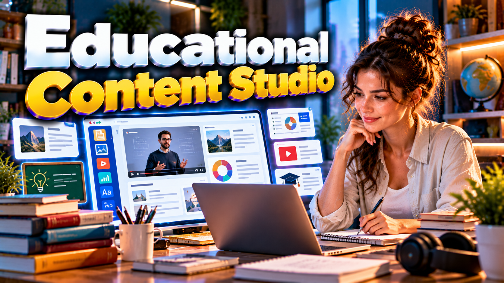 Educational Content Studio — Create Professional Learning preview