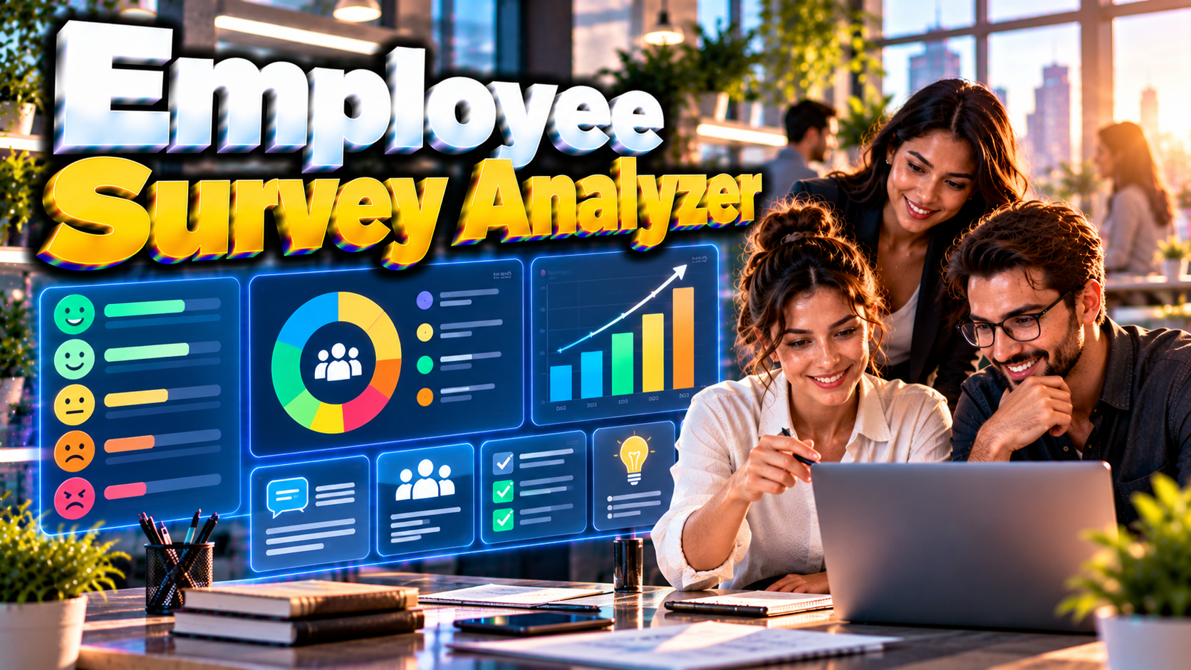 Employee Survey Analyzer — Turn Feedback Into Action preview