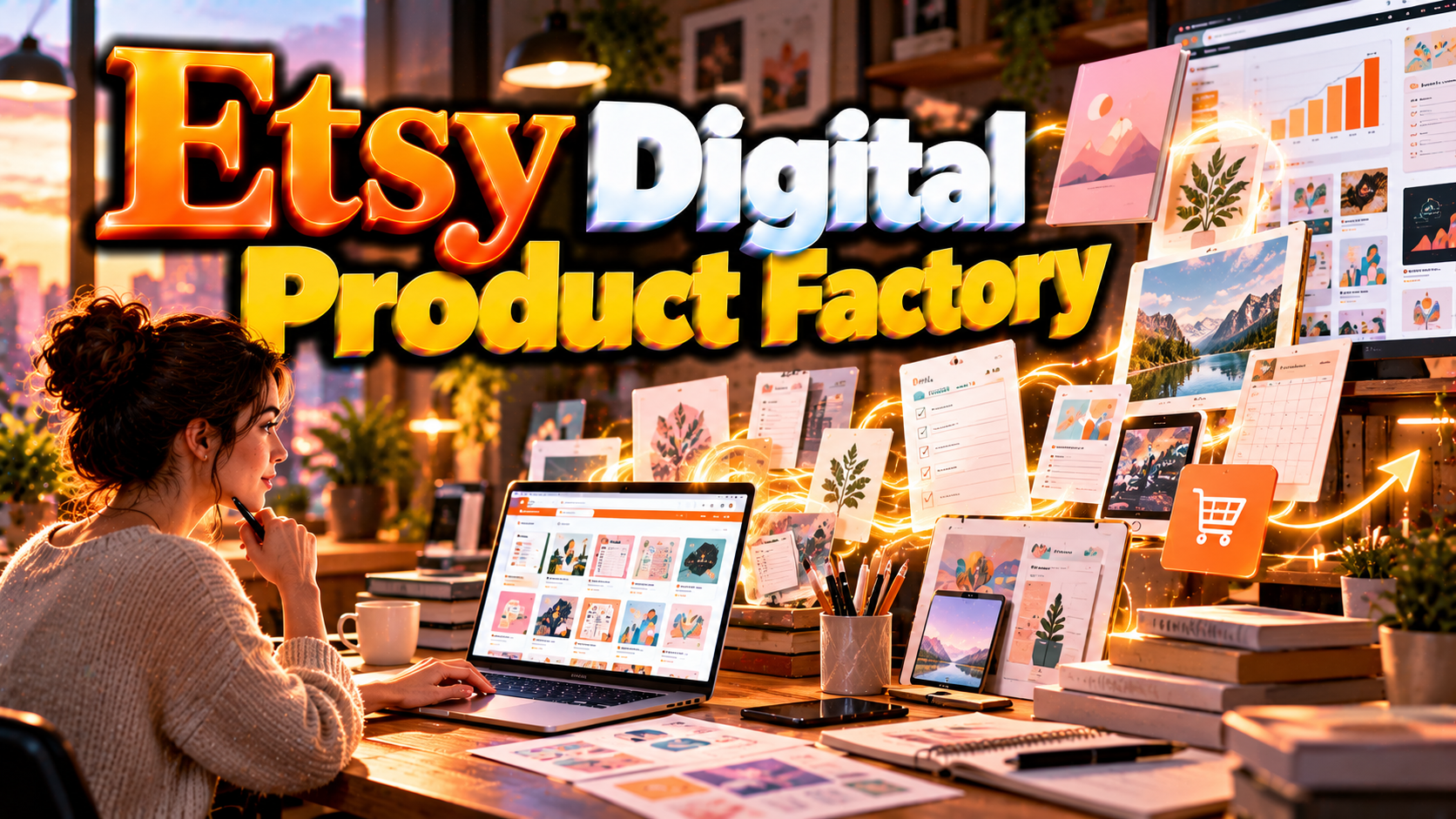 Etsy Digital Product Factory — Discover Downloadable Product preview