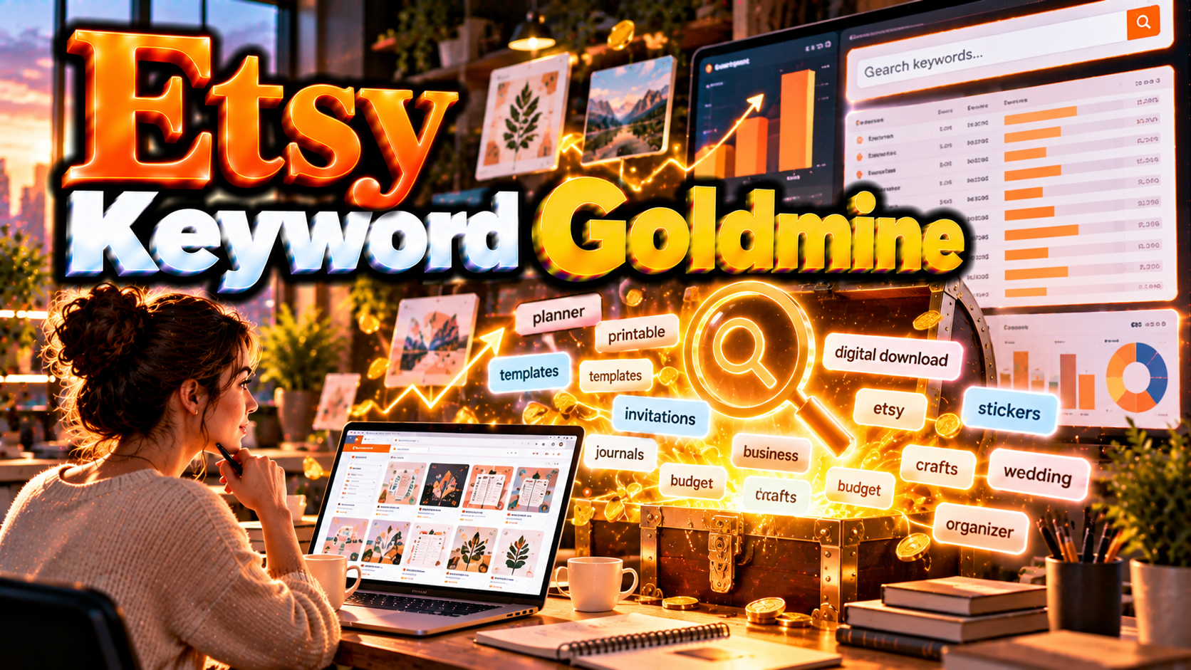 Etsy Keyword Goldmine — Find Better Tags & Search Terms preview