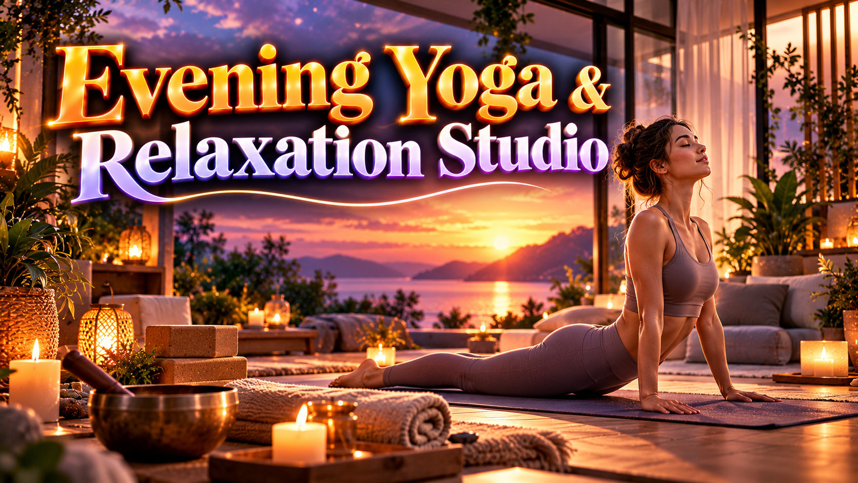 Evening Yoga & Relaxation Studio — Gentle End-of-Day preview