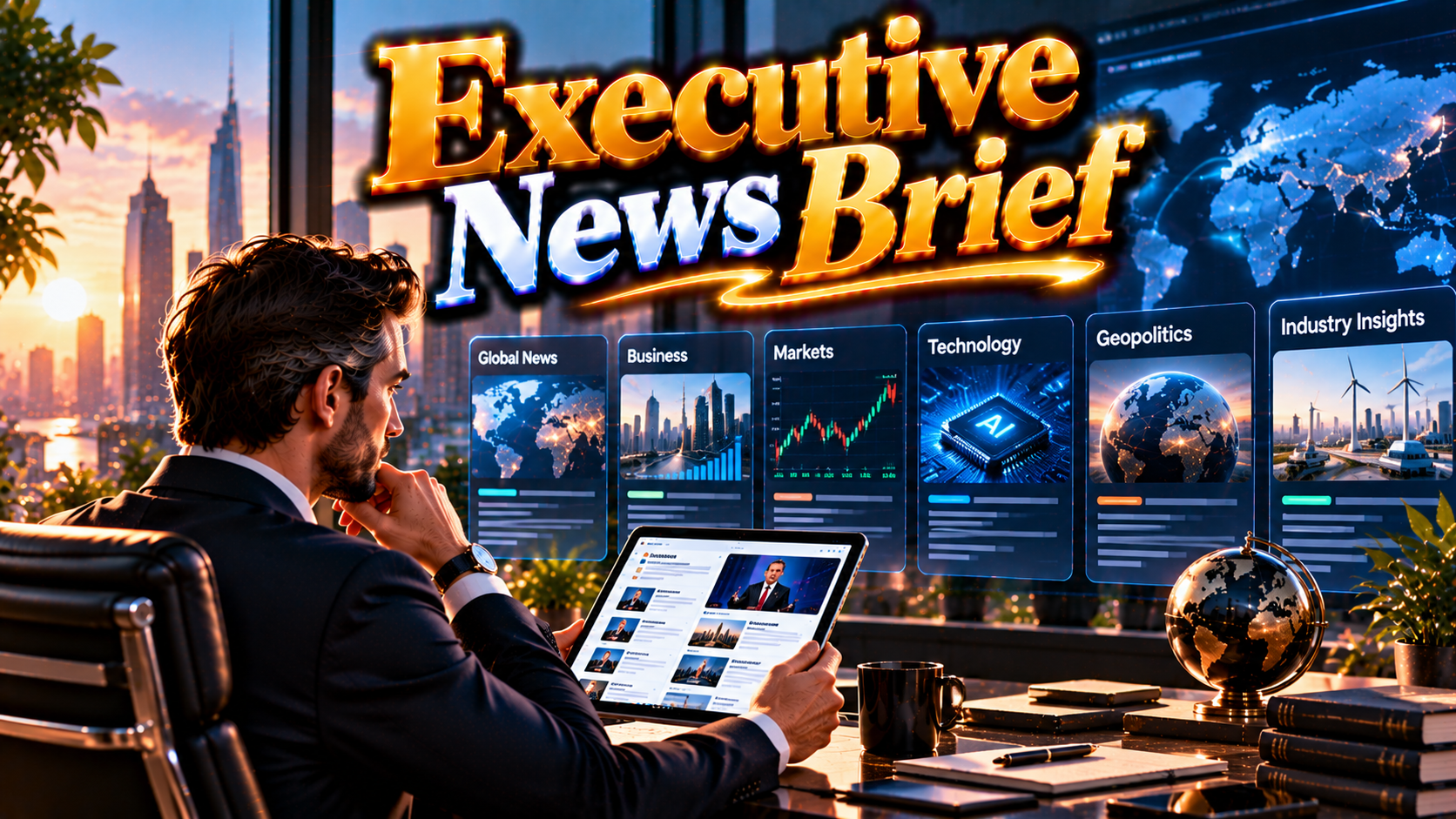 Executive News Brief — Know What Matters Without Reading preview