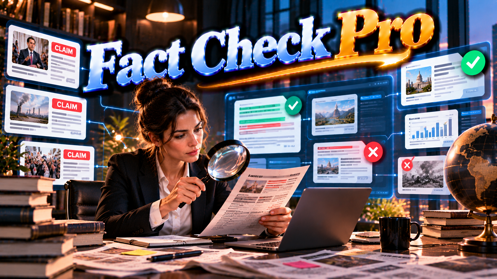 Fact Check Pro — Investigate Claims & Separate Evidence preview
