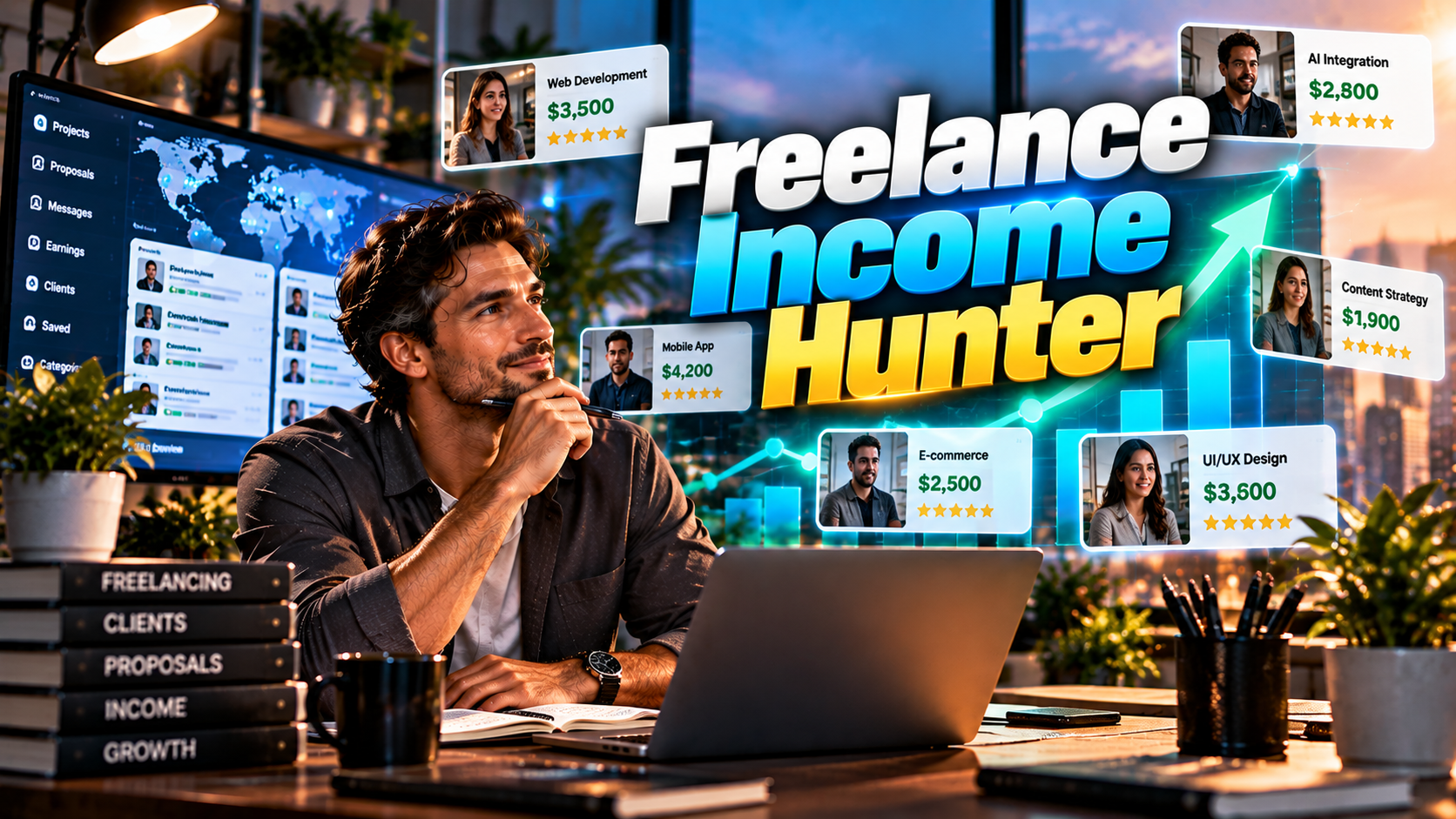 Freelance Income Hunter — Find High-Value Projects & Revenue preview