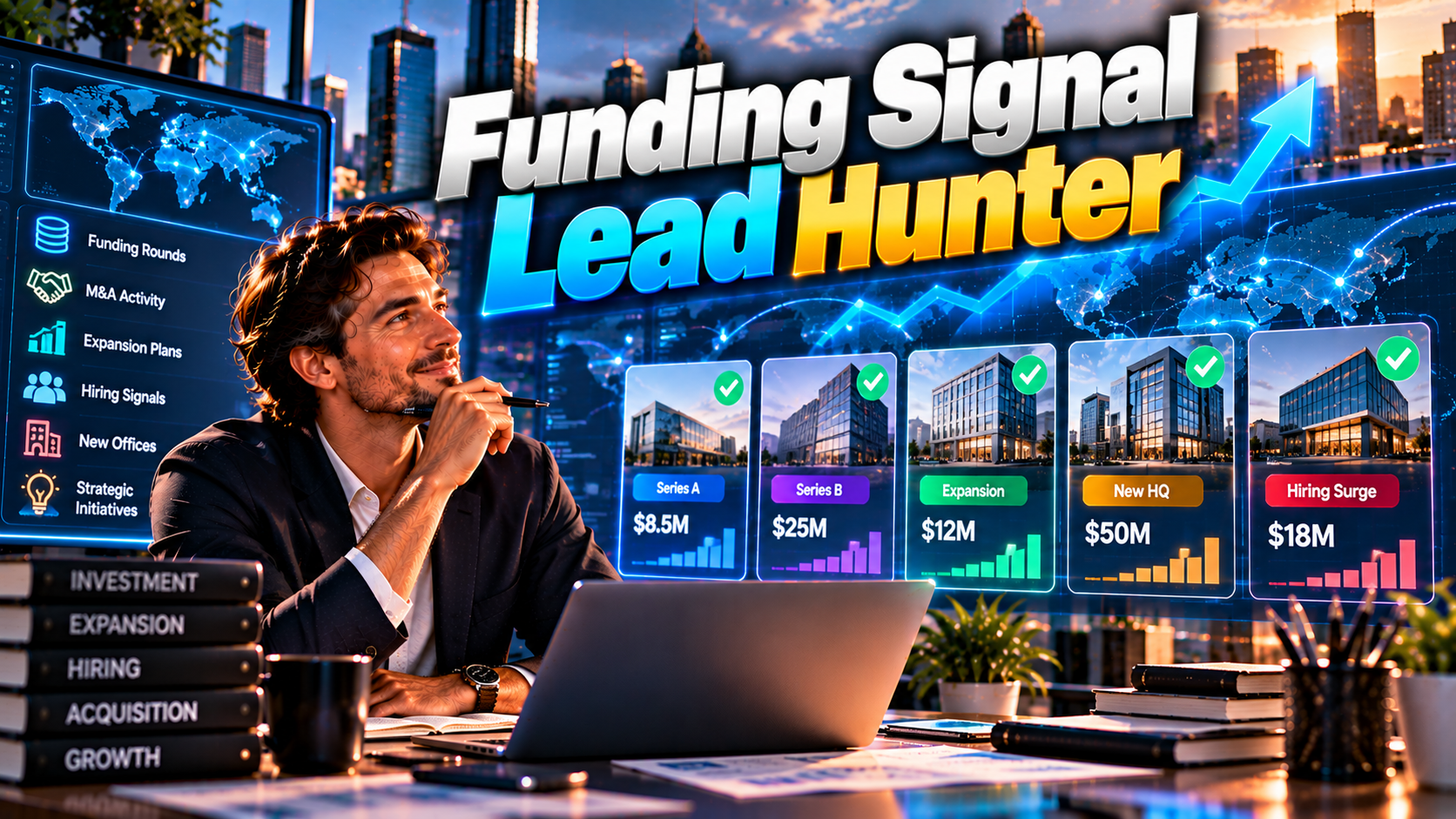 Funding Signal Lead Hunter — Find Companies Ready to Spend preview