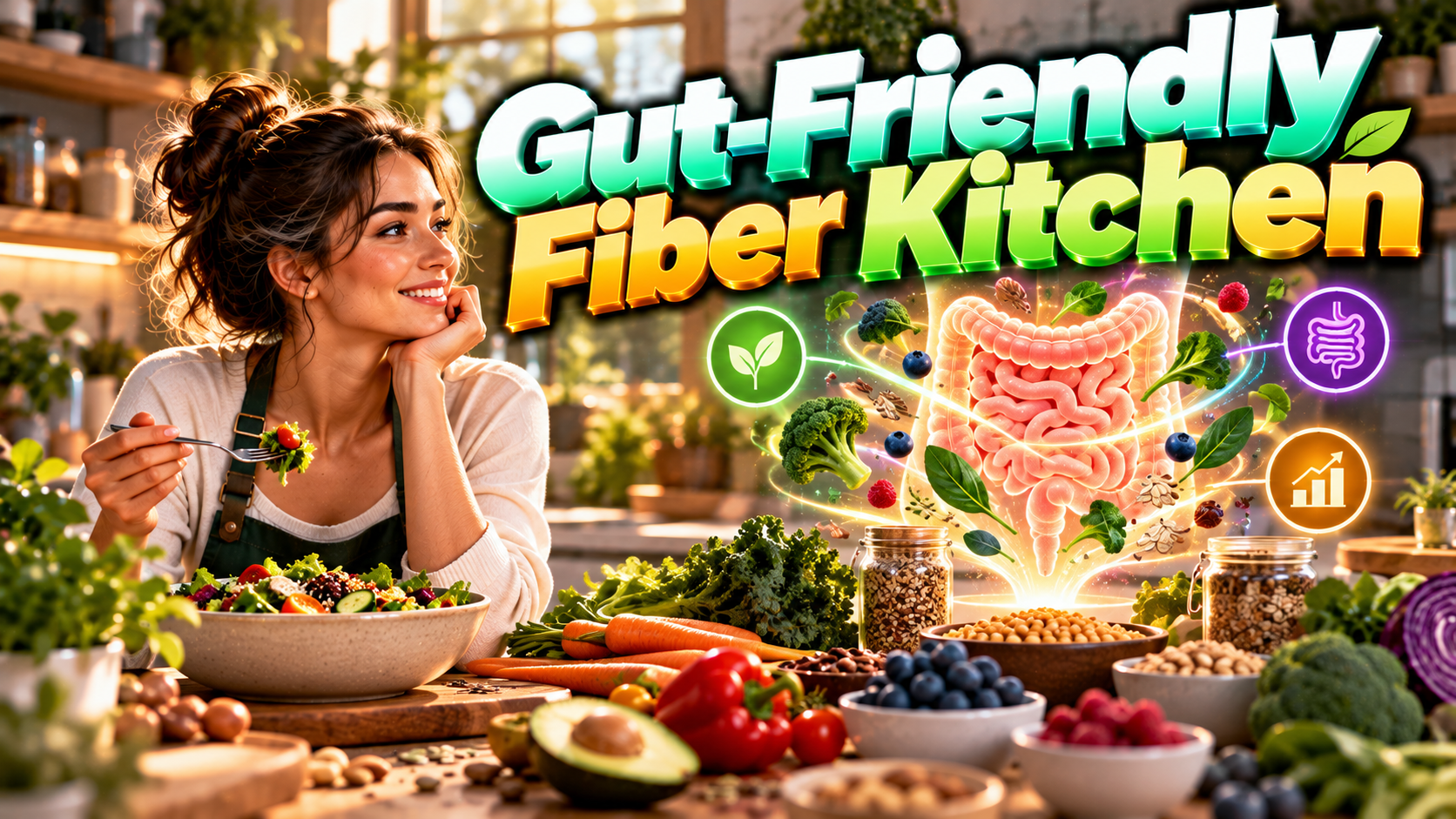 Gut-Friendly Fiber Kitchen — Build Fiber Variety Gradually preview