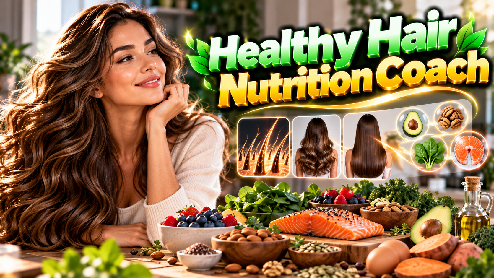 Healthy Hair Nutrition Coach — Food-First Hair Wellness preview