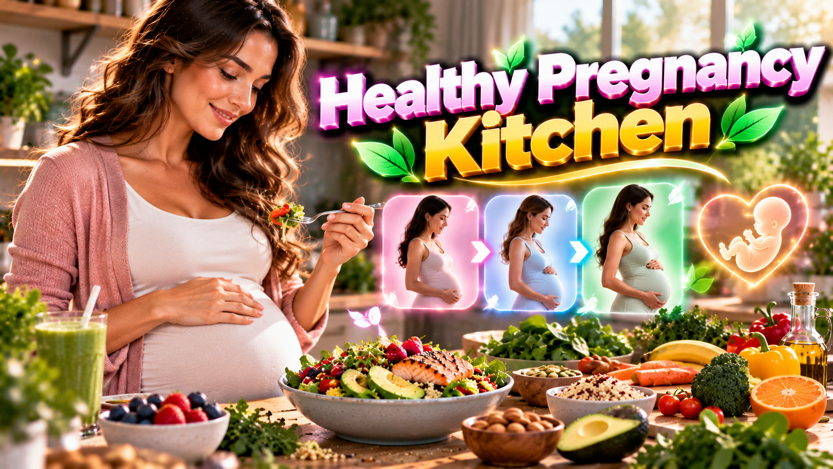 Healthy Pregnancy Kitchen — Personalized Trimester preview