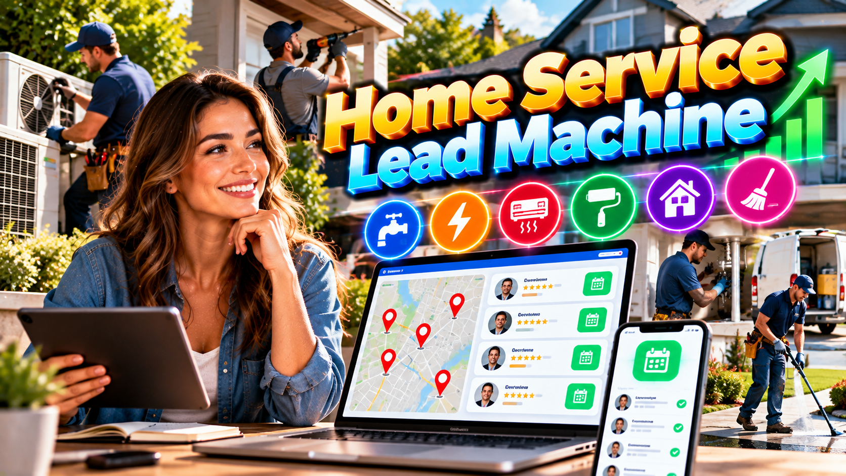 Home Service Lead Machine preview