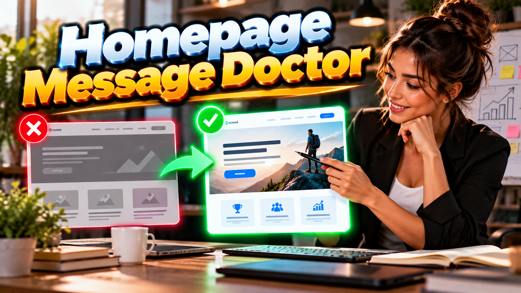 Homepage Message Doctor — Make Visitors Understand preview