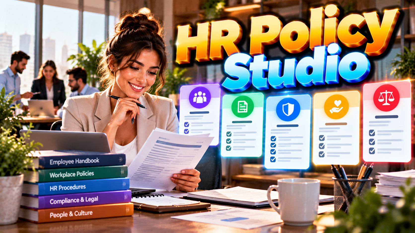 HR Policy Studio — Build Consistent People Policies preview