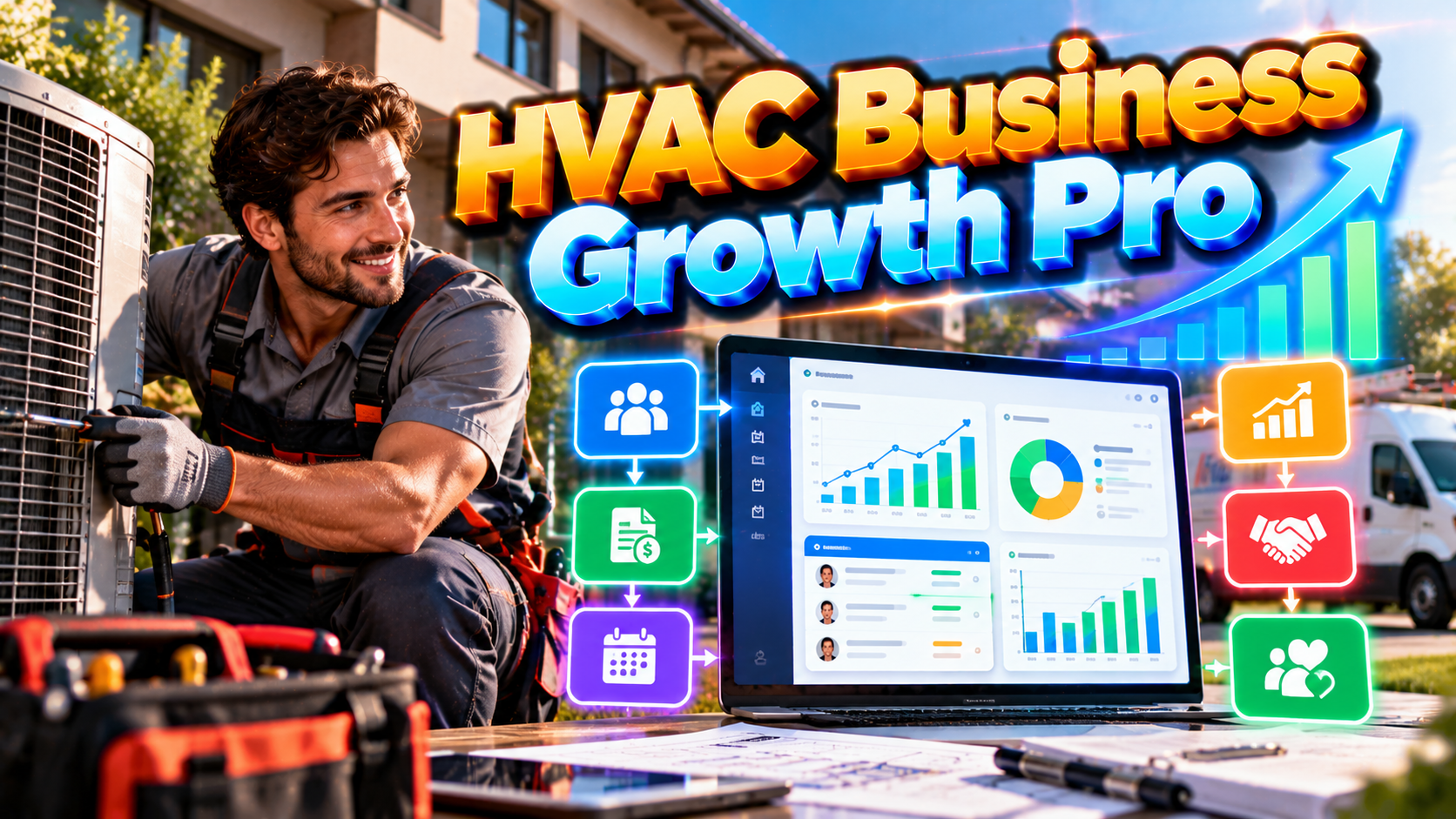 HVAC Business Growth Pro — Build Leads, Quotes & Customer preview