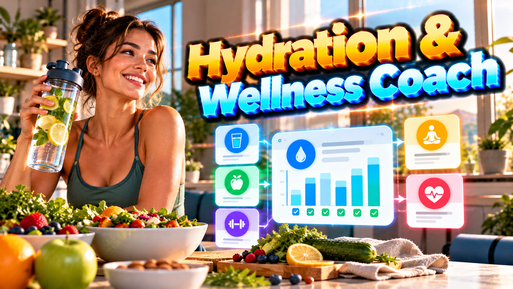 Hydration & Wellness Coach — Build Better Daily Food & Fluid preview