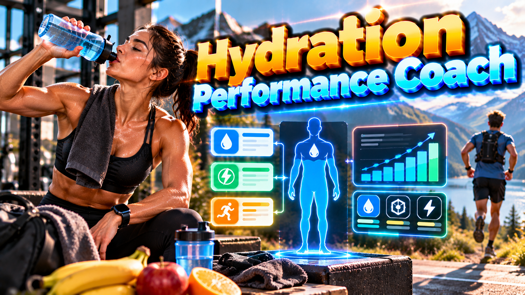 Hydration Performance Coach — Plan Fluids & Electrolyte preview