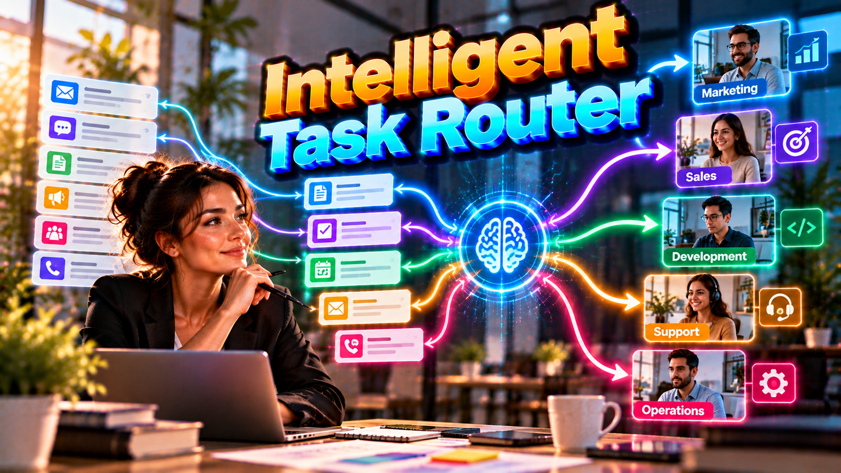 Intelligent Task Router — Direct Work Automatically preview