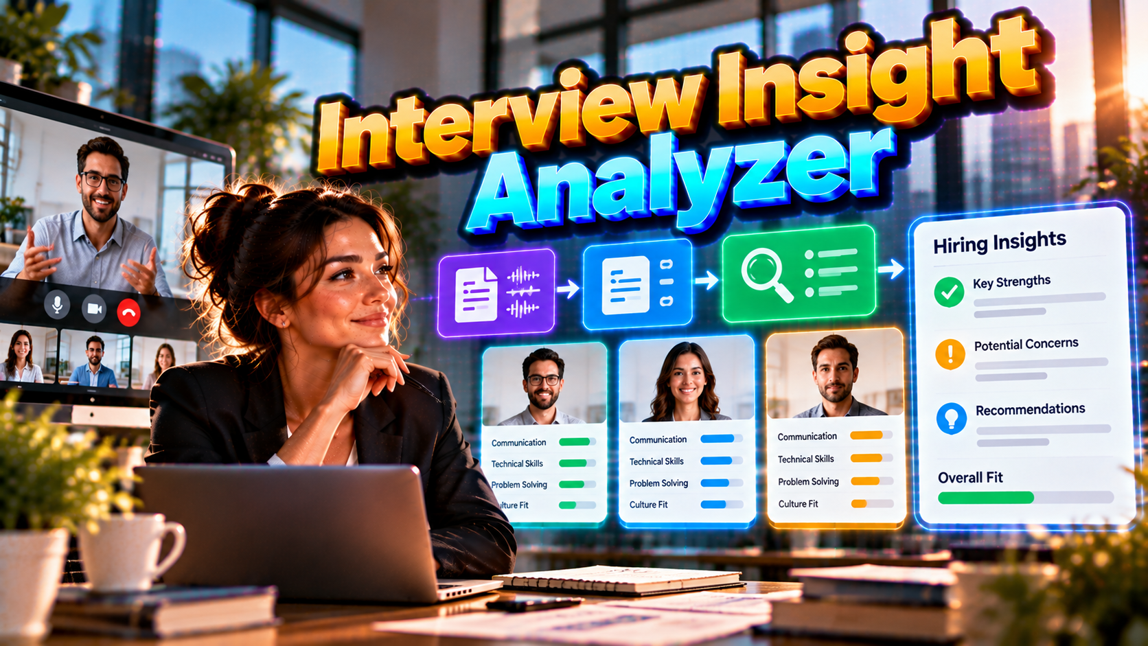 Interview Insight Analyzer — Turn Notes Into Clear Hiring preview