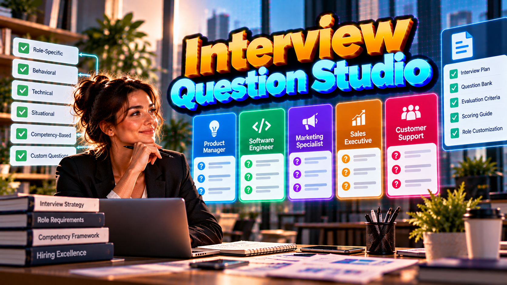 Interview Question Studio — Build Better Role preview