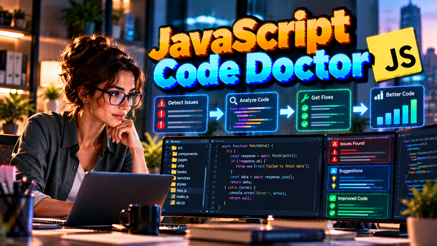 JavaScript Code Improve Reliability preview