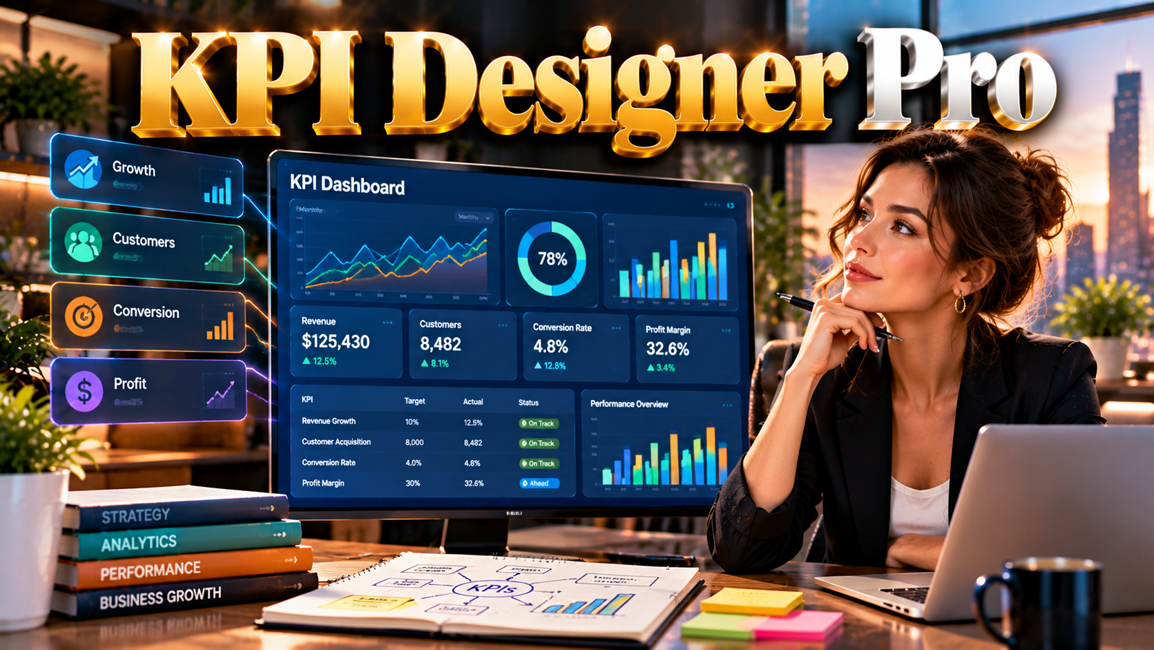KPI Designer Pro — Measure What Actually Matters preview
