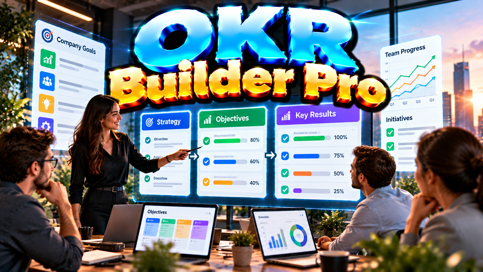 OKR Builder Pro preview