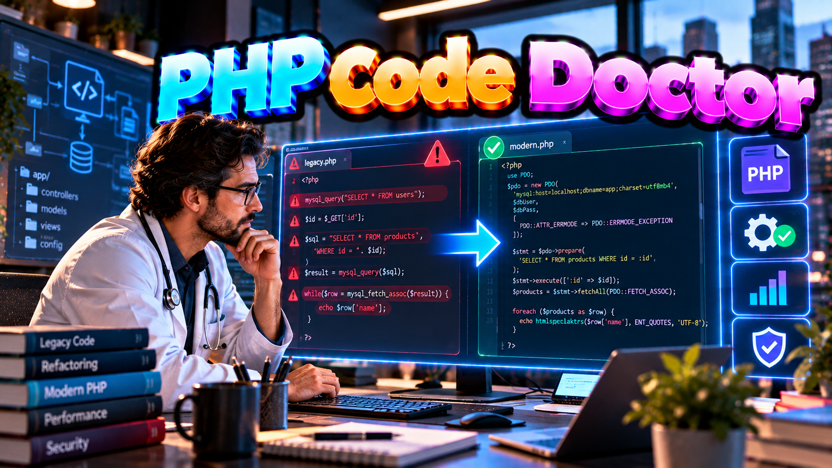 PHP Code Doctor preview