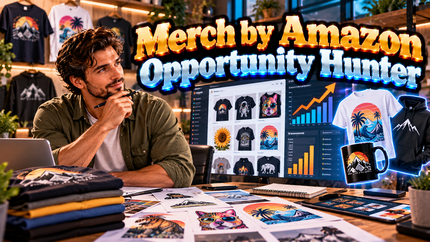 Merch by Amazon Opportunity Hunter preview