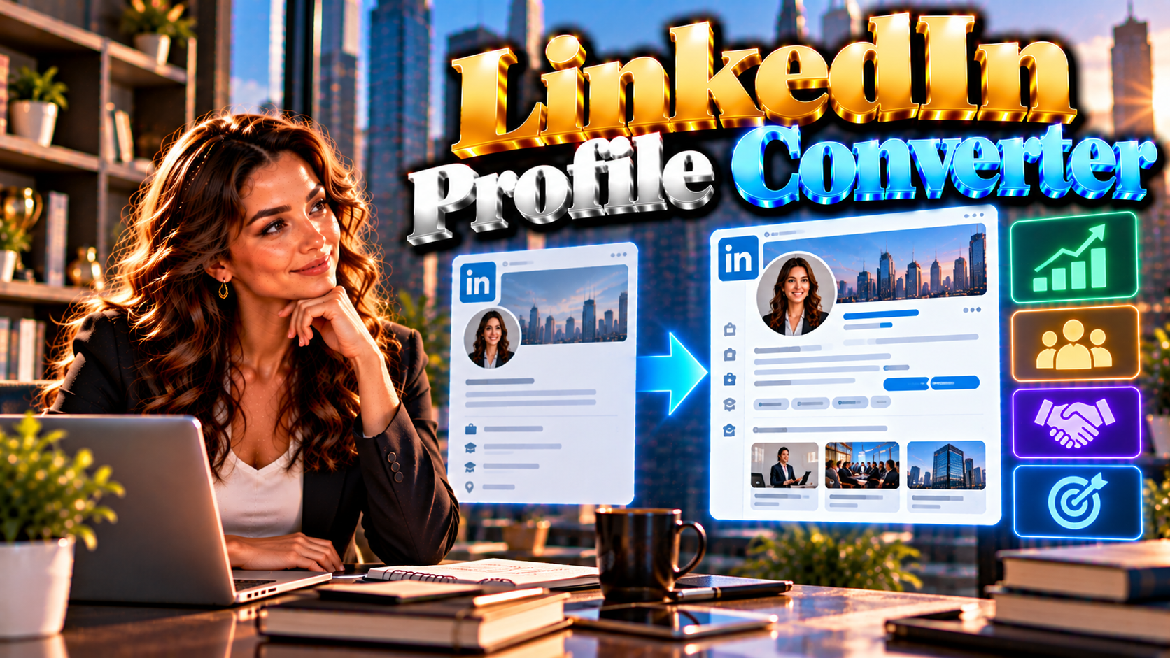 LinkedIn Profile Converter preview