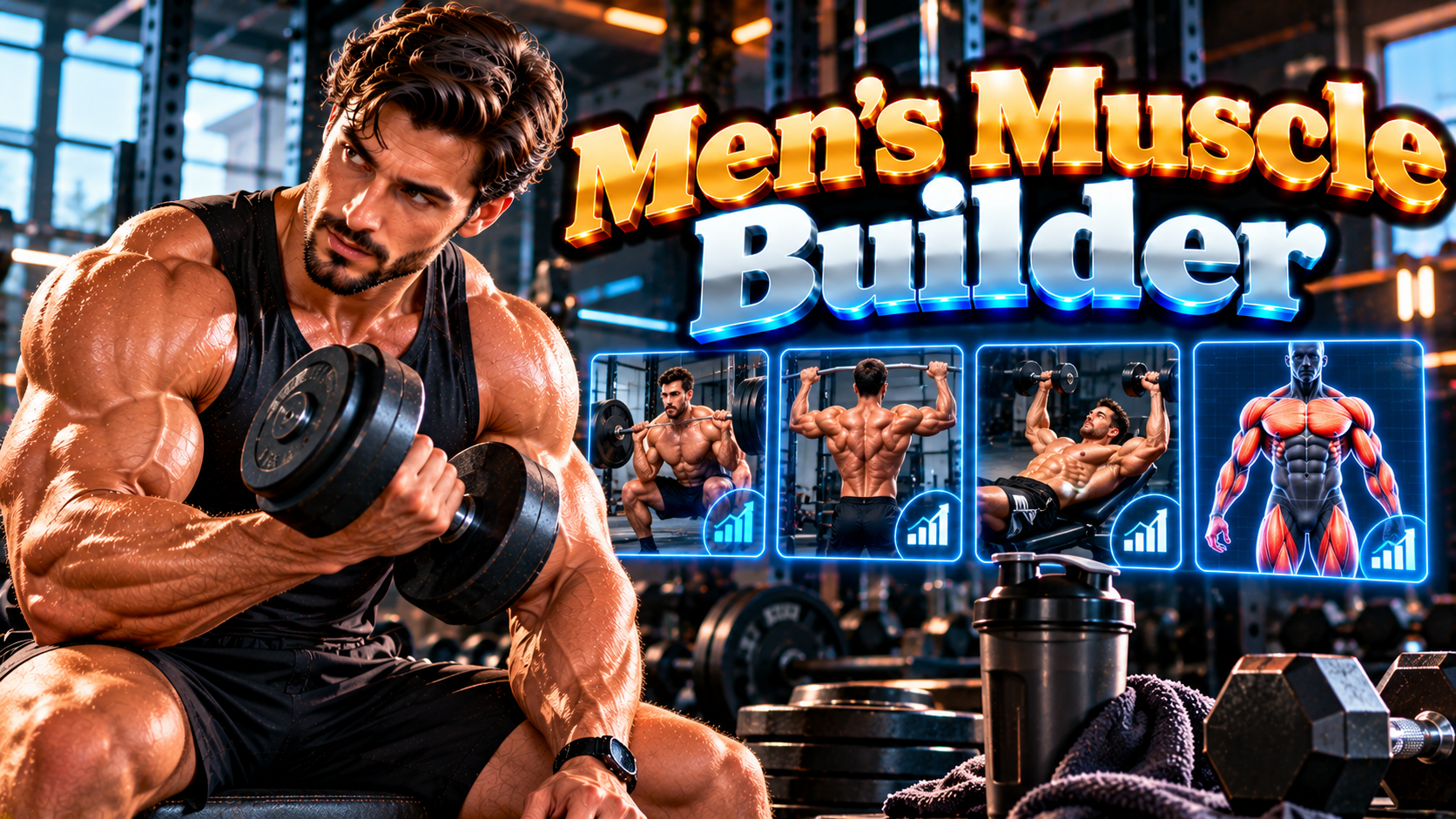 Men's Muscle Builder preview