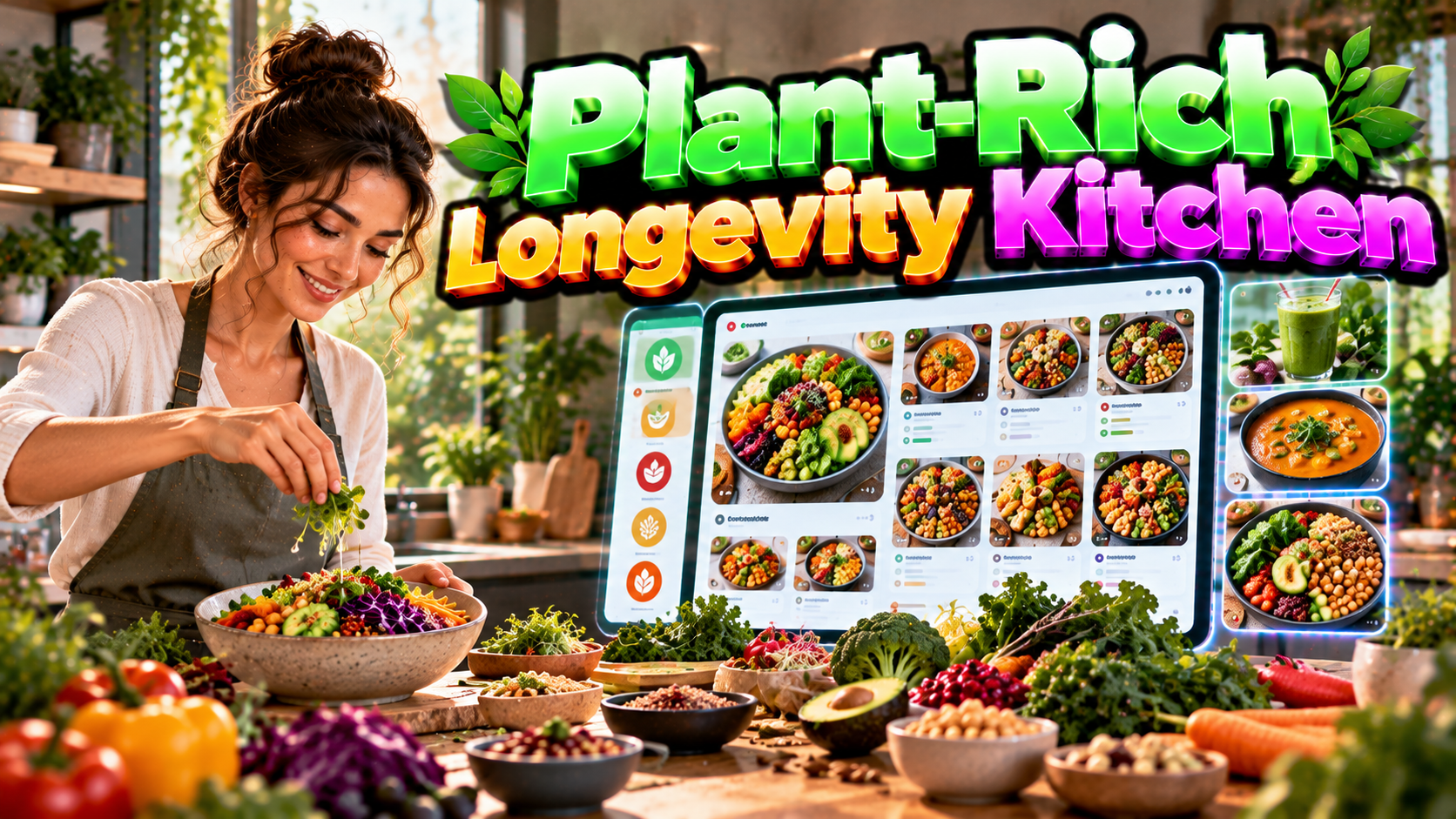 Plant-Rich Longevity Kitchen preview