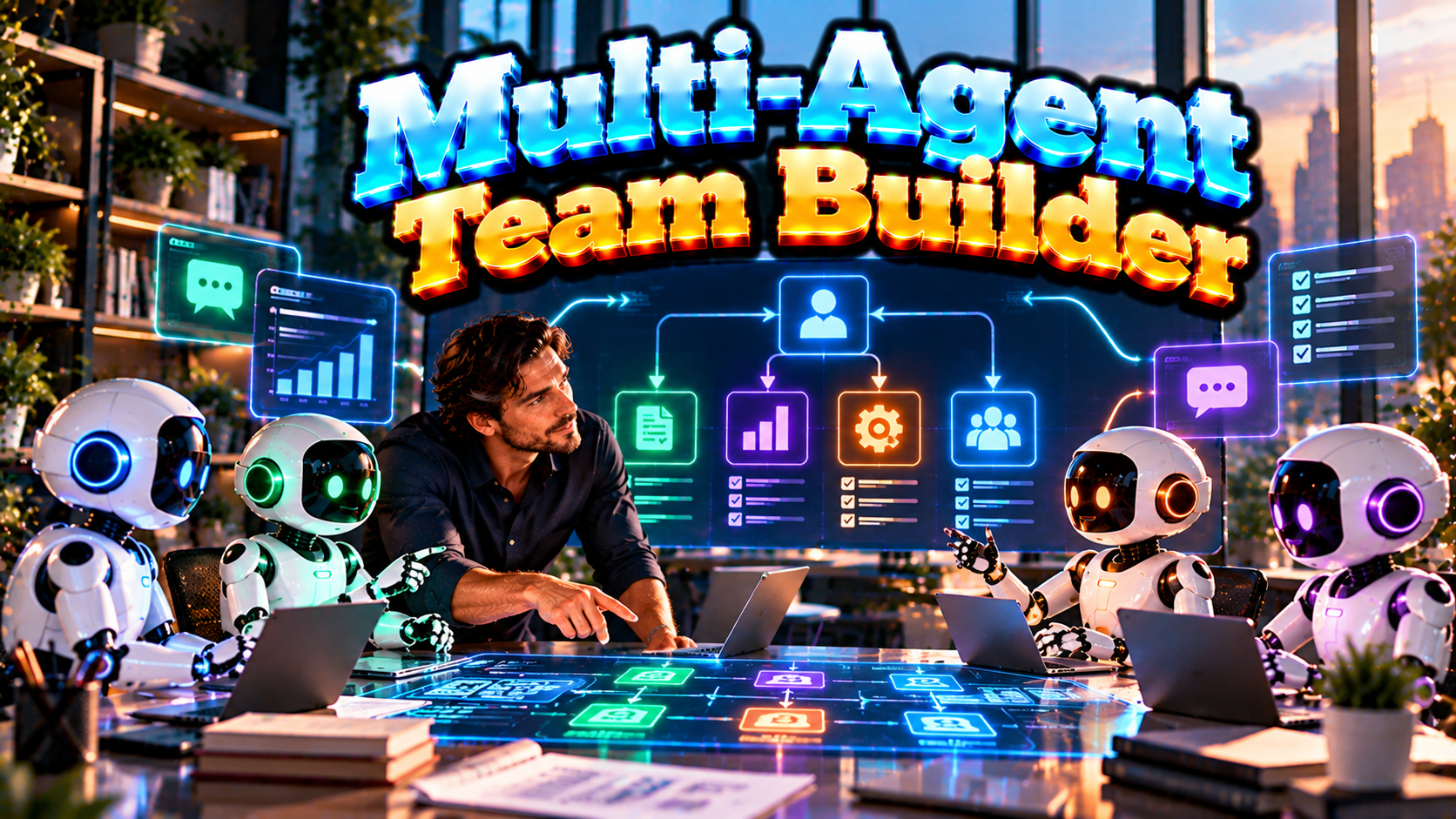 Multi-Agent Team Builder preview