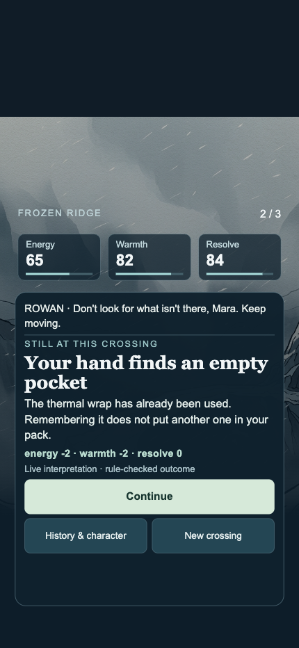 Free-Text Game Actions & Settlement screenshot 4
