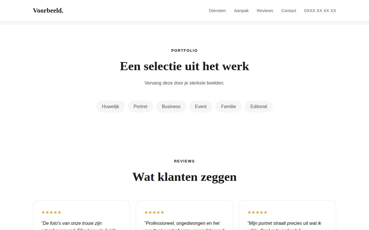 nex-photographer-creative-template screenshot 2