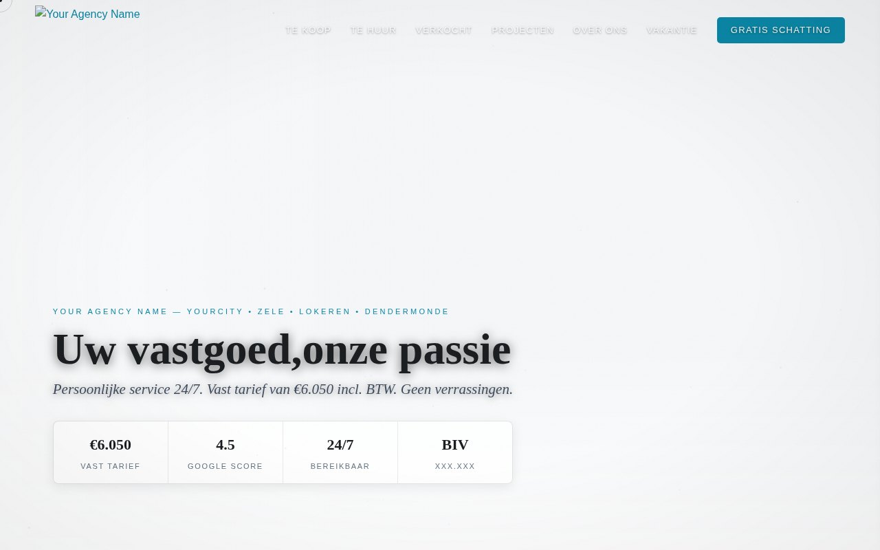 nex-real-estate-template screenshot 1