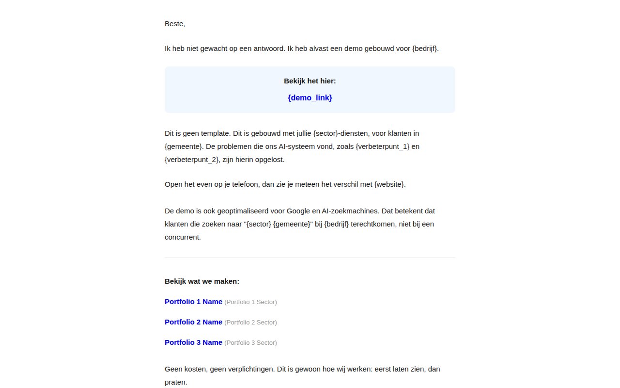 nex-cold-mail-templates-nl screenshot 1