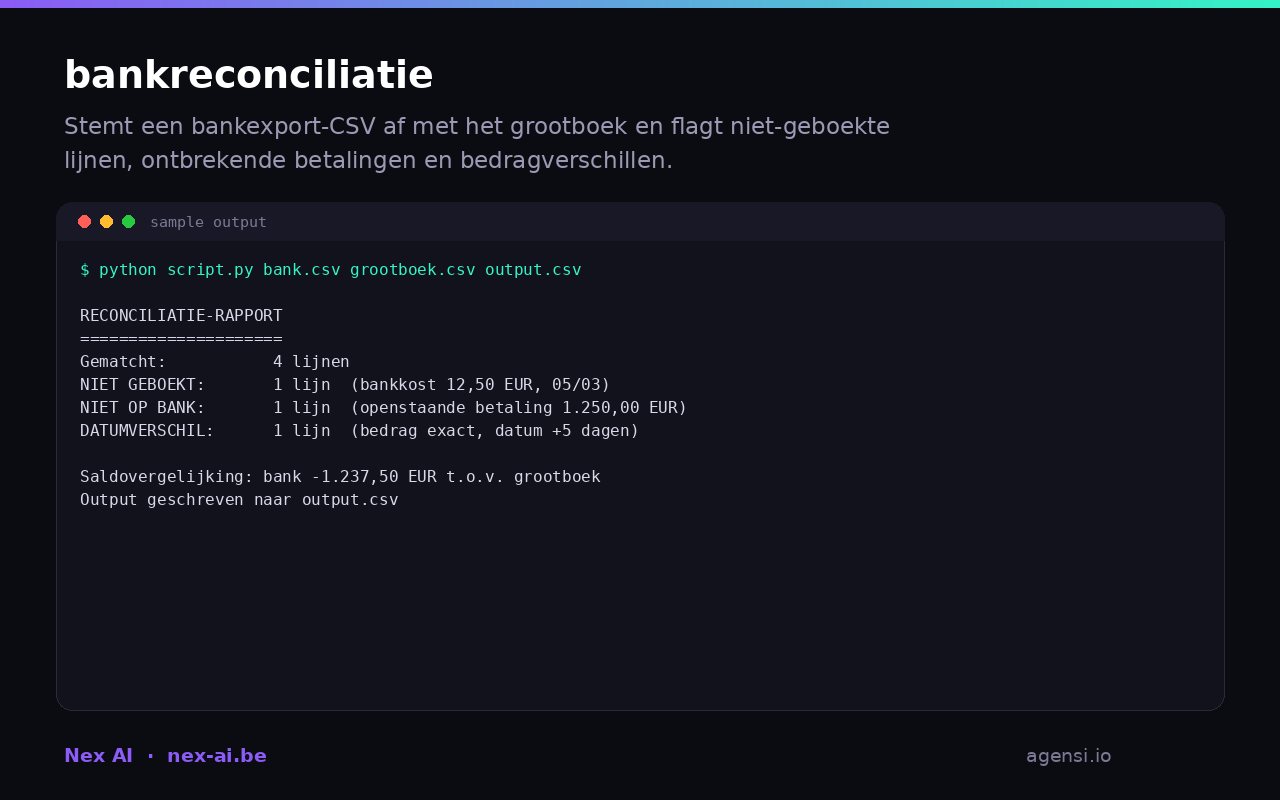 bankreconciliatie preview