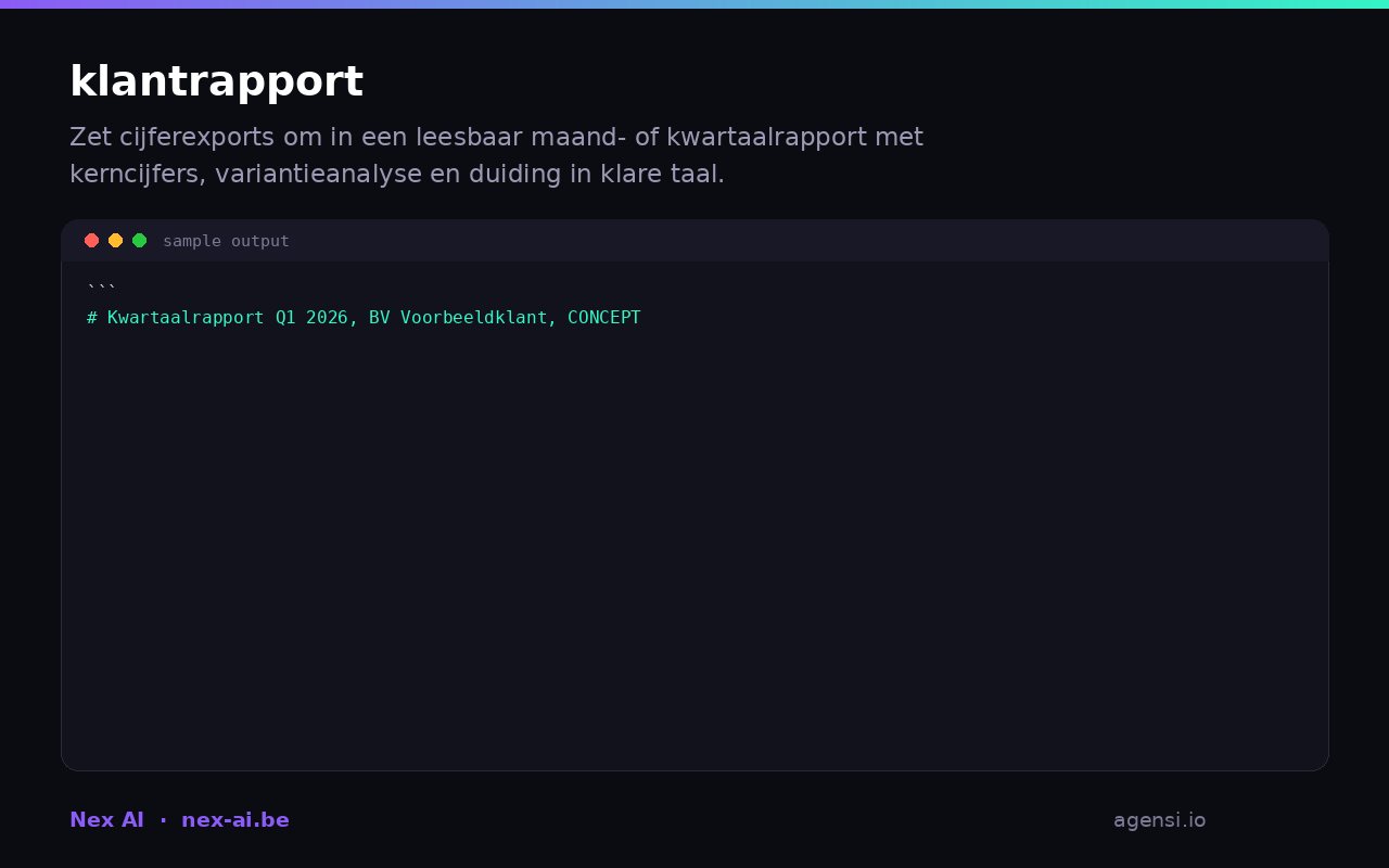 klantrapport preview