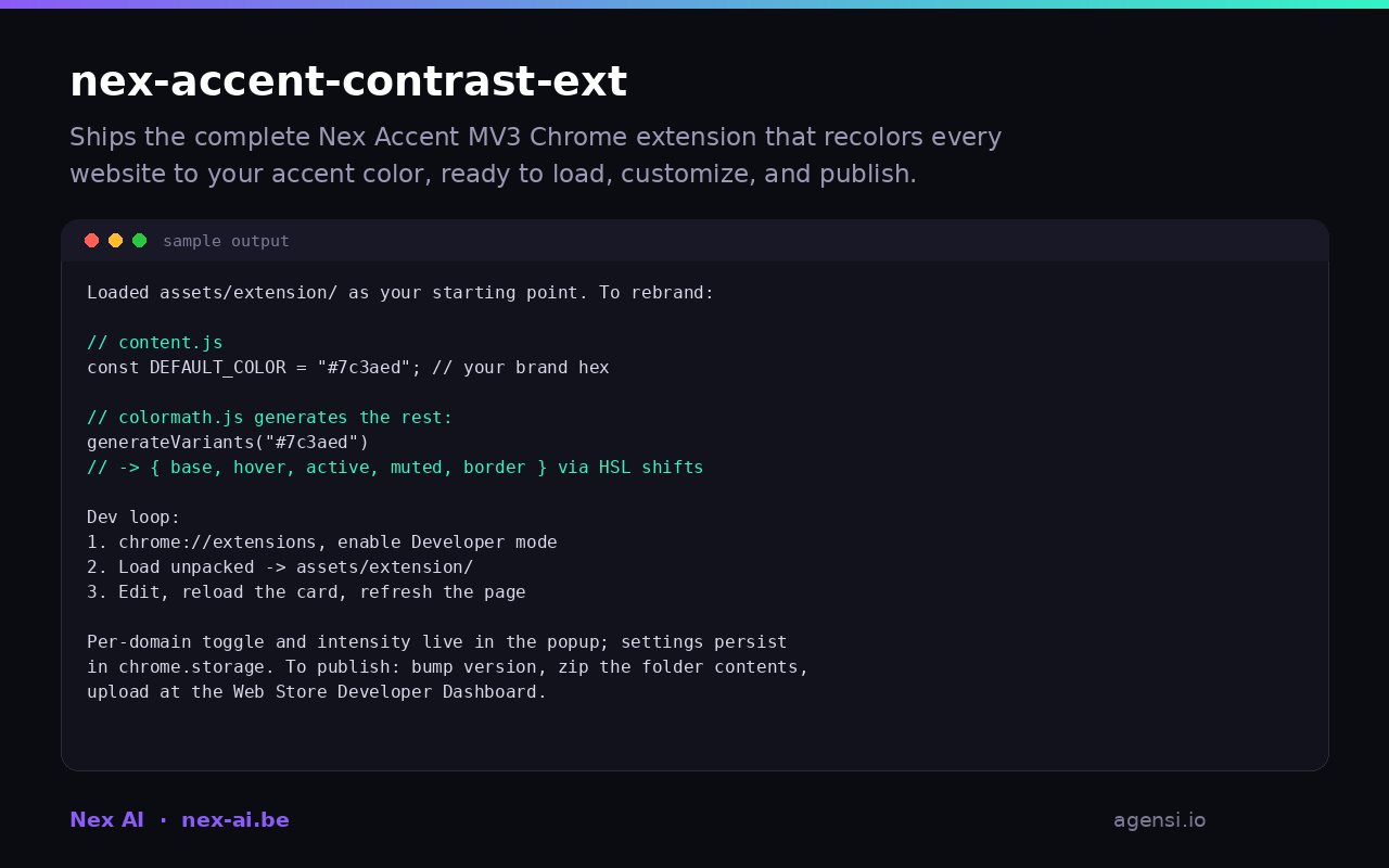 Nex Accent Contrast Ext preview