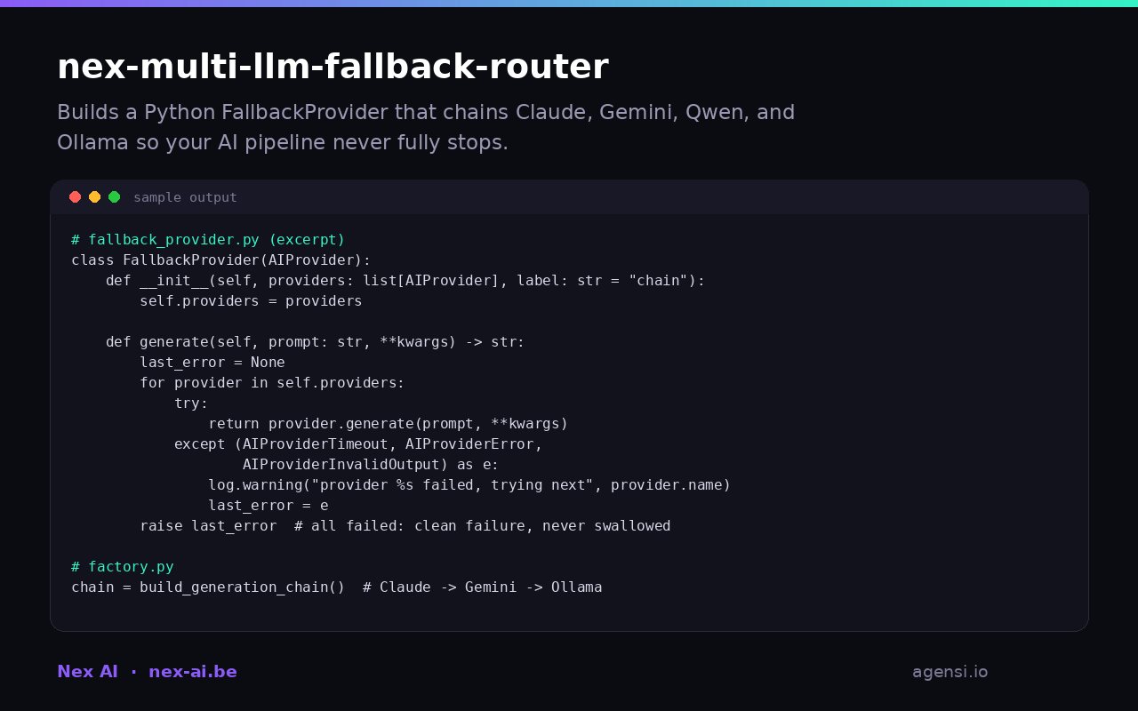 nex-multi-llm-fallback-router screenshot 1
