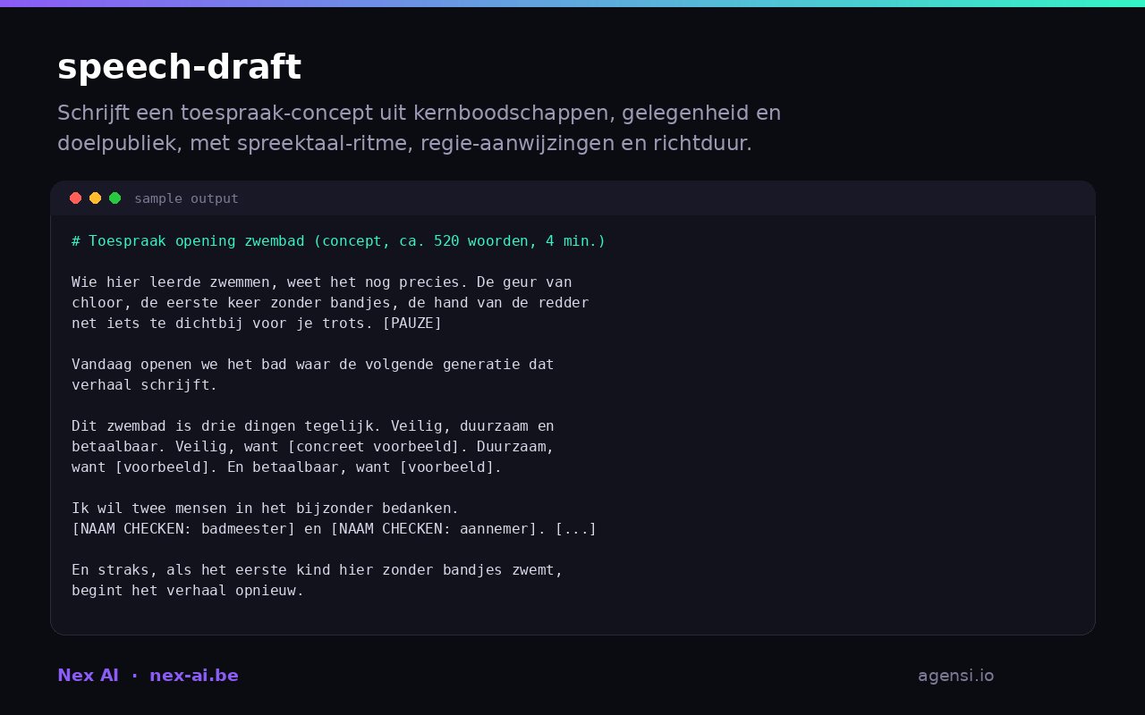 Speech Draft preview