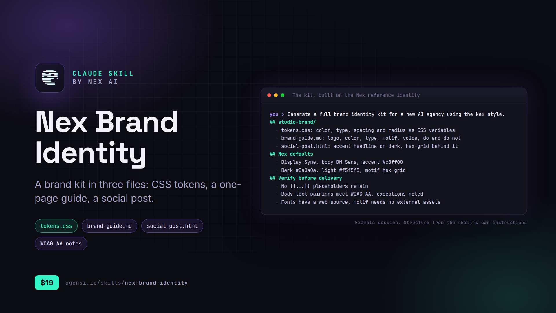 nex-brand-identity screenshot 1