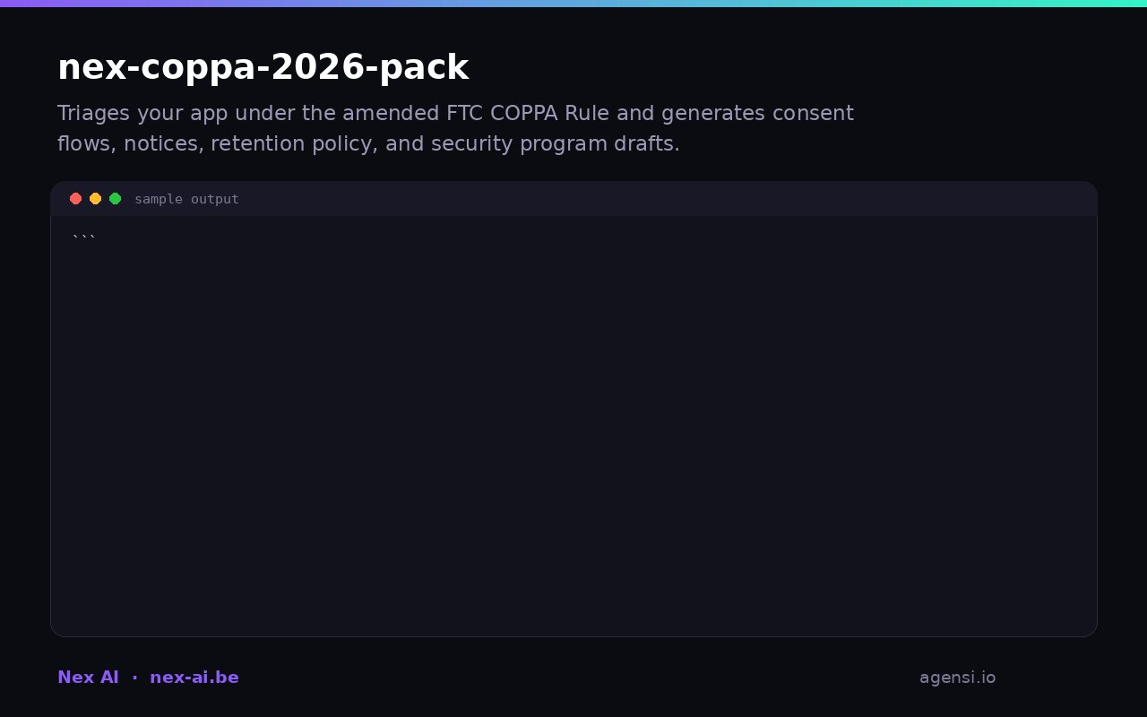 Nex Coppa 2026 Pack preview