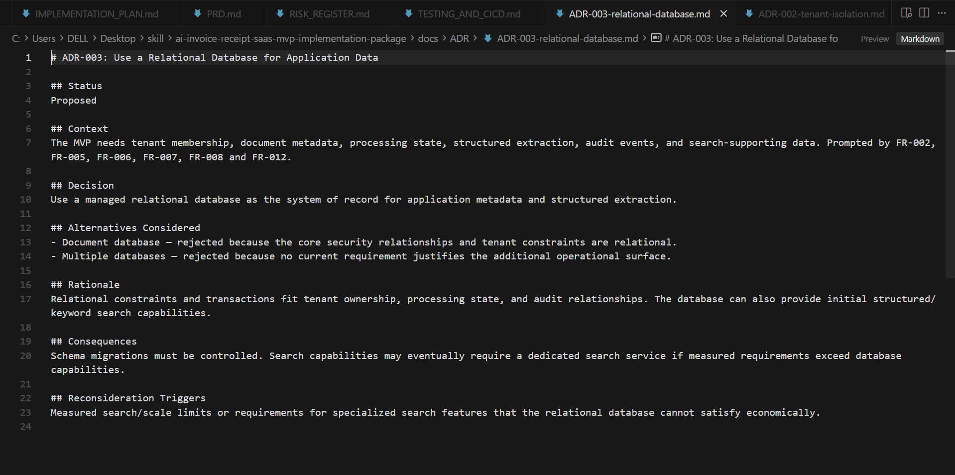 Idea to Implementation Planner screenshot 5