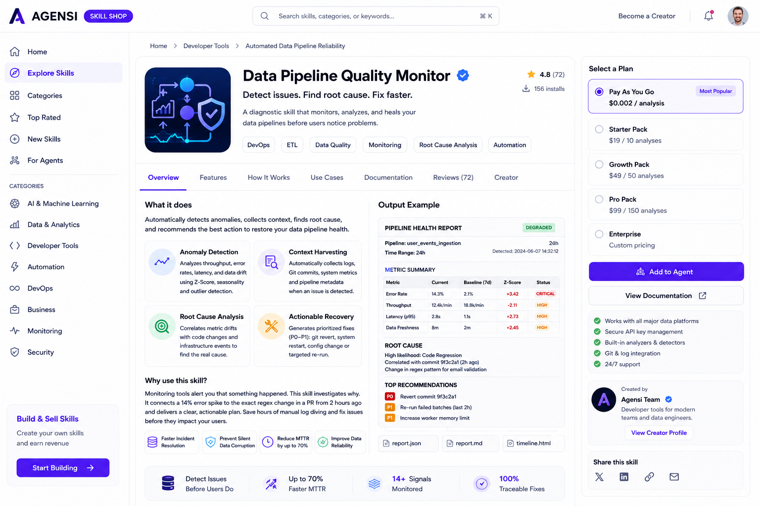 Data Pipeline Quality Monitor preview