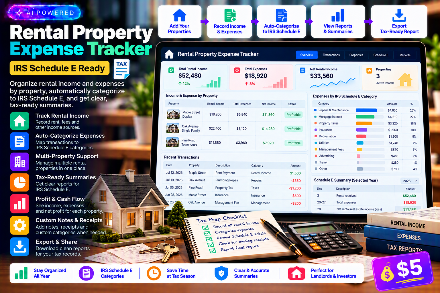 Rental Property Expense Tracker Skill preview