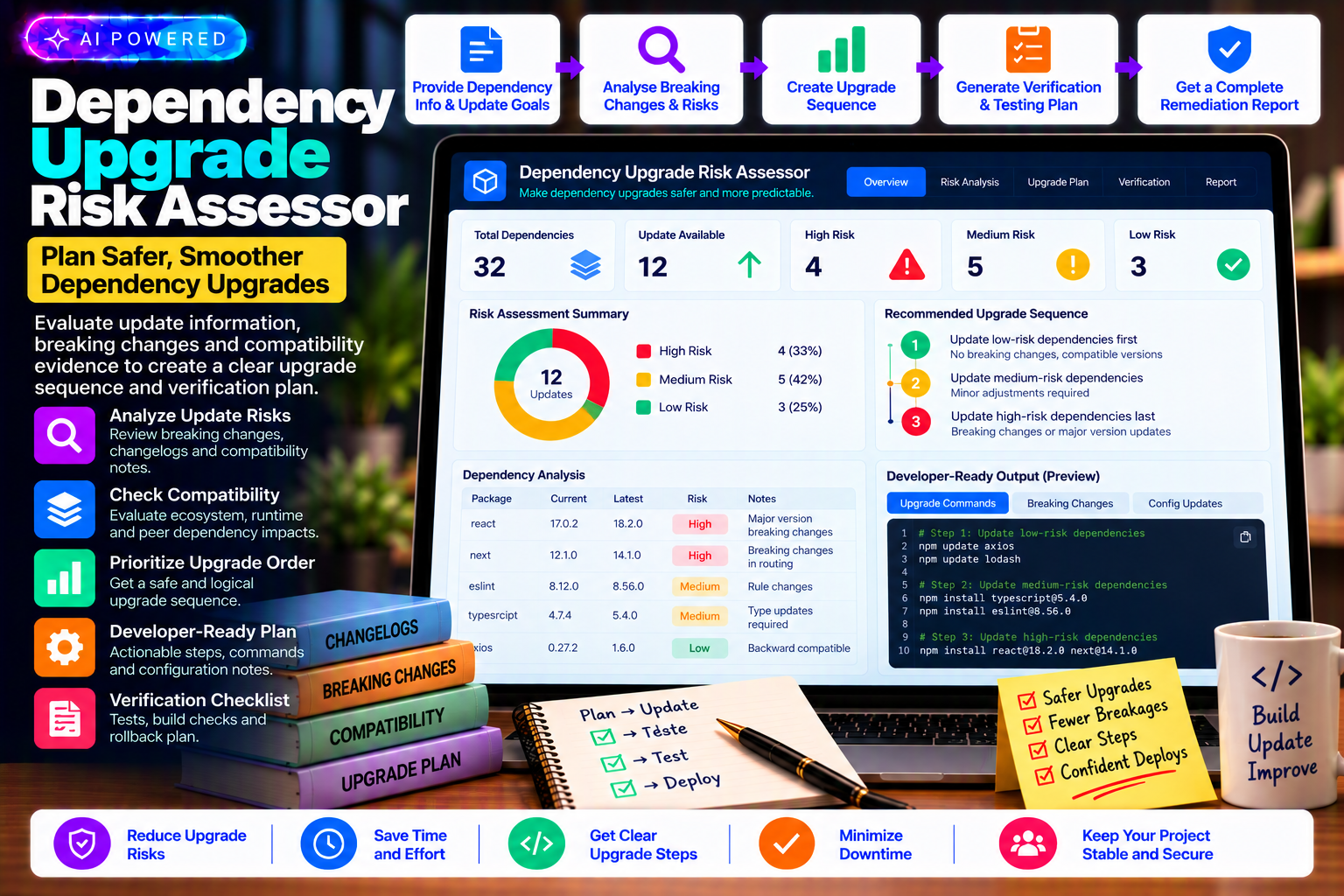 Dependency Upgrade Risk Assessor preview
