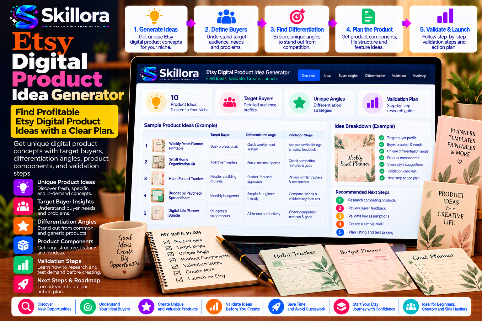 Etsy Digital Product Idea Generator preview