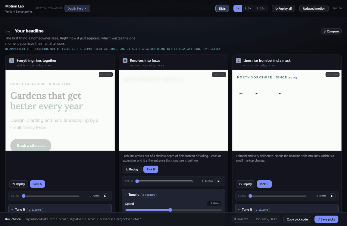 Motion Scout - with MotionLAB screenshot 2