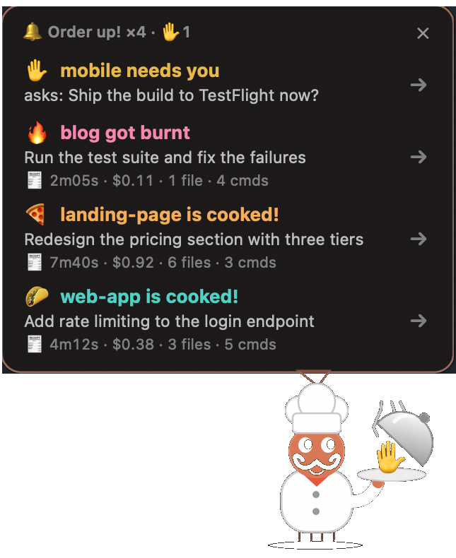 order up preview